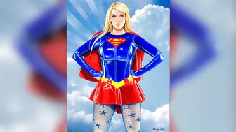 Supergirl and other painted Super Women HOT! #2