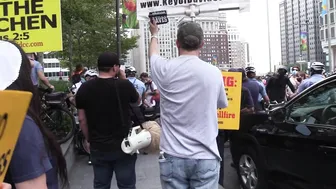 BLM rally, the TRUTH about George Floyd, is he in hell? Saint James preaches to the Philly sinners #4