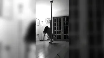 'Half a Person' Pole Dance Improv #2