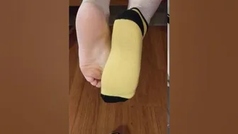 Yello ankle socks removed!