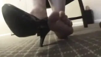 Foot pov smell #3