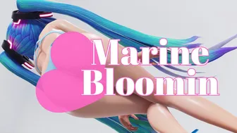 【MMD R18】Marine Bloomin / Miku Bikini【紳士】