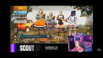 SCOUT GOT M416 GLACIER | TWERKING ON LIVE STREAM | SCOUT'S REACTION ON CARRY'S REACTION ON TWERK