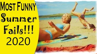 World`s Best Summer and Beach fails of girls and guys. 2020 compilations (beach fails)