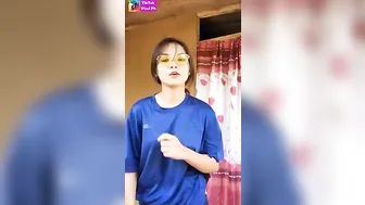 tik tok no bra challenge video #2