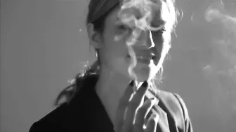 Beautiful girl smoking №2 #3