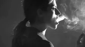 Beautiful girl smoking №2 #4