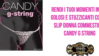 Slip Donna Commestibili Candy G String! #3