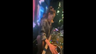 Sexy DJ in action by Stone Ice