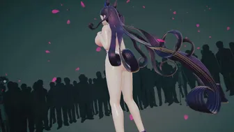 【FGO】 Murasaki Shikibu - HALF SITTING DANCE EX - MMD R-18 【Fate/Grand Order】