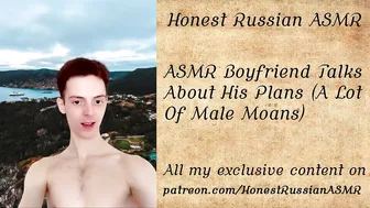 ASMR Boyfriend Talks About His Plans (A Lot Of Male Moans) #2