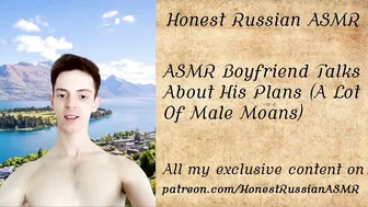 ASMR Boyfriend Talks About His Plans (A Lot Of Male Moans) #3