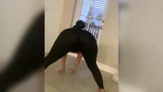 Twerk Black Leggings #2