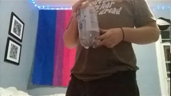 Burpy soda chug