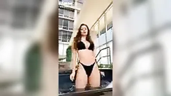 Sexy colombiana bikini | phat ass tik tok #3