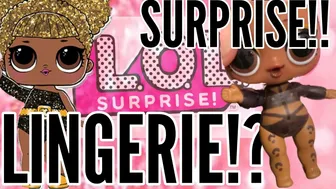 LOL Surprise Lingerie!? | Cold water reveals creepy mature outfits|