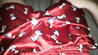 My Daily Boxershorts | Day 4 | H&M Red Snoopy Satin | #4