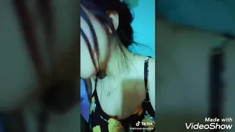 Girl giving a BJ in a party #4