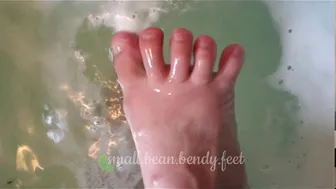 Soapy Foot Bath for Small Feet