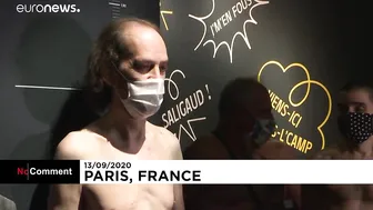 Paris museum puts on 'mask and shoes only' event for naturists #2