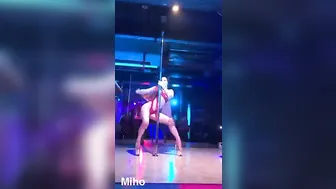 Miho pole dance show @ Atami gold rush #2