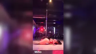 Miho pole dance show @ Atami gold rush #4