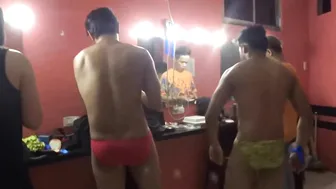 Bikini men on the Backstage #2