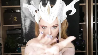 #bodypainting #bodypaint #lissandra #lissandralol #lissandracosplay #leagueoflegends #riotgames #3