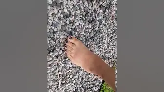 Feet Fetish- Painful Rocks