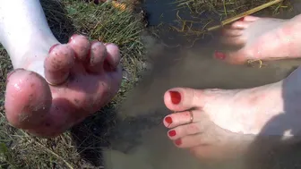 Barefoot on the water