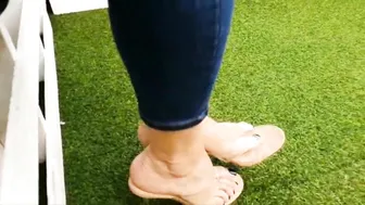 Majo Dangling Her Thong Sandals #4