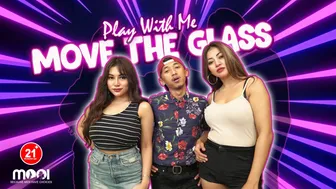 Indonesia's Model Resty VS Kimby MOVE THE GLASS challenge || HOT GAMES