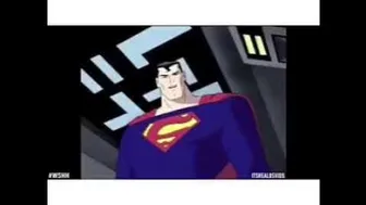 Uncensored Cartoon parody of Superman roasting Batman