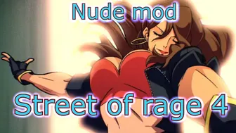 Streets of Rage 4 Nude mod stage 6