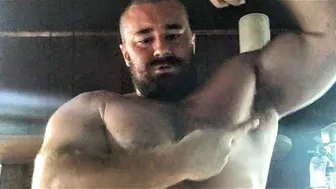 Part 2 Onlyfans.com/BeefBeast 18+ nsfw Musclebear bear hot guy gym flex fit oil sexy hairy beef stud