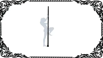 Sexy pole dance animation #2