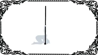 Sexy pole dance animation #4