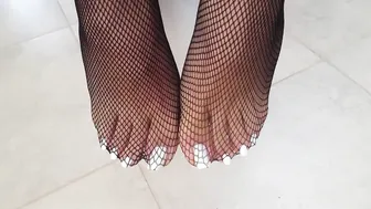 bondage fishnet stockings #2