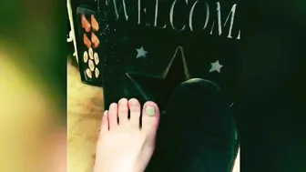 Feet in flats #2