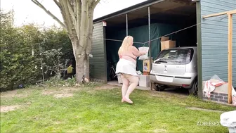 BBW ADELESEXYUK DOING THE WASH DASH #3