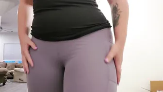 Yoga Pants Scratching ASMR #2