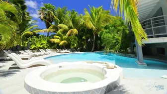 Virtual Naturist Resort Visit of the Residence Adam & Eve - Naturist resort on Saint Martin (SXM) #2