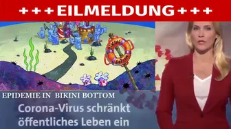 DAS CORONA VIRUS HAT BIKINI BOTTOM ERREICHT ! [Spongebob/Tagesschau YouTube Kacke]