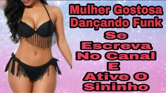 Mulher gostosa dançando funk