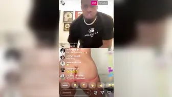 SWARMS INSTAGRAM LIVE TWERKING!! ***GETS FREAKY*** #2