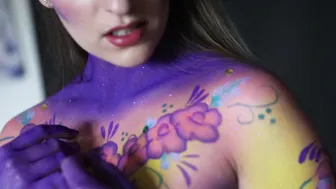 Backstage body painting #4