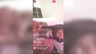 Natalie Nunn twerking on Tori Lanez IG live (Quarantine Radio) #2