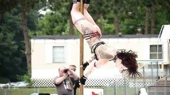 Callie Jane 2018 Nudes A Poppin Pole Competition clip #2