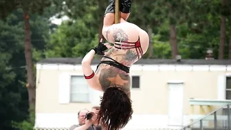 Callie Jane 2018 Nudes A Poppin Pole Competition clip #3