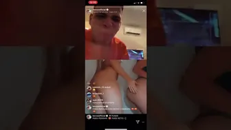 El mejor live en Instagram de Kevvo las fan quieren hacer un trizone y le van a chupar la verga????????